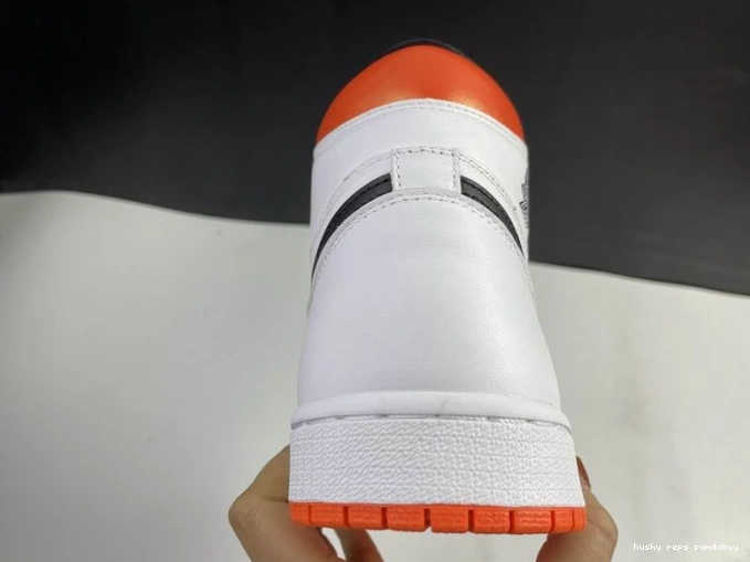 Rep Husky Orange 555088-180 Electro Retro Air High Jordan 1 0711